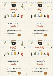 Invitations personnalisées au prénom de chaque invité(e)