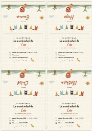 Invitations personnalisées au prénom de chaque invité(e)