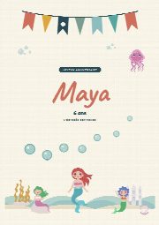 Affiche « Joyeux anniversaire » au prénom de l’enfant