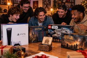 Cadeaux geek au pied du sapin : PS5, coffret Harry Potter, Lego Star Wars, Risk et boîte à musique