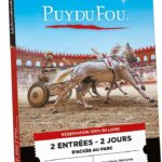 Coffret Wonderbox Puy du Fou : course de chars dans l'arène, 2 entrées pour deux jours au parc