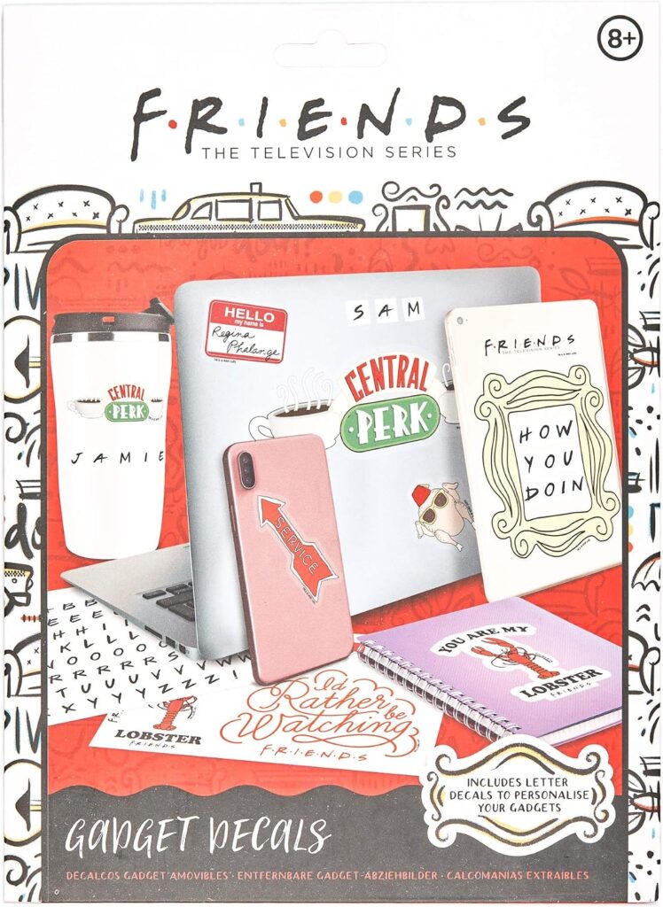 Autocollants Friends pour personnaliser téléphone, ordinateur et carnet